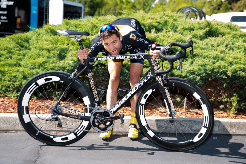 Phil Gaimon will be rolling on a custom painted Diamondback Podium for the Tour of California