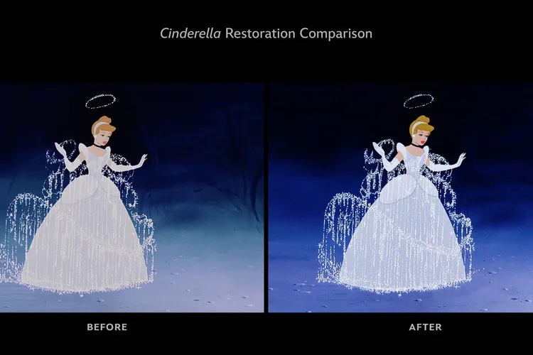 Before and After: Cinderella restoration 2023