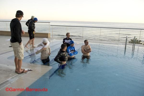 Last year they were in a hot tub in the Caymans