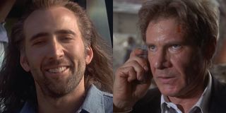 Nicolas Cage in Con Air; Harrison Ford in Air Force One