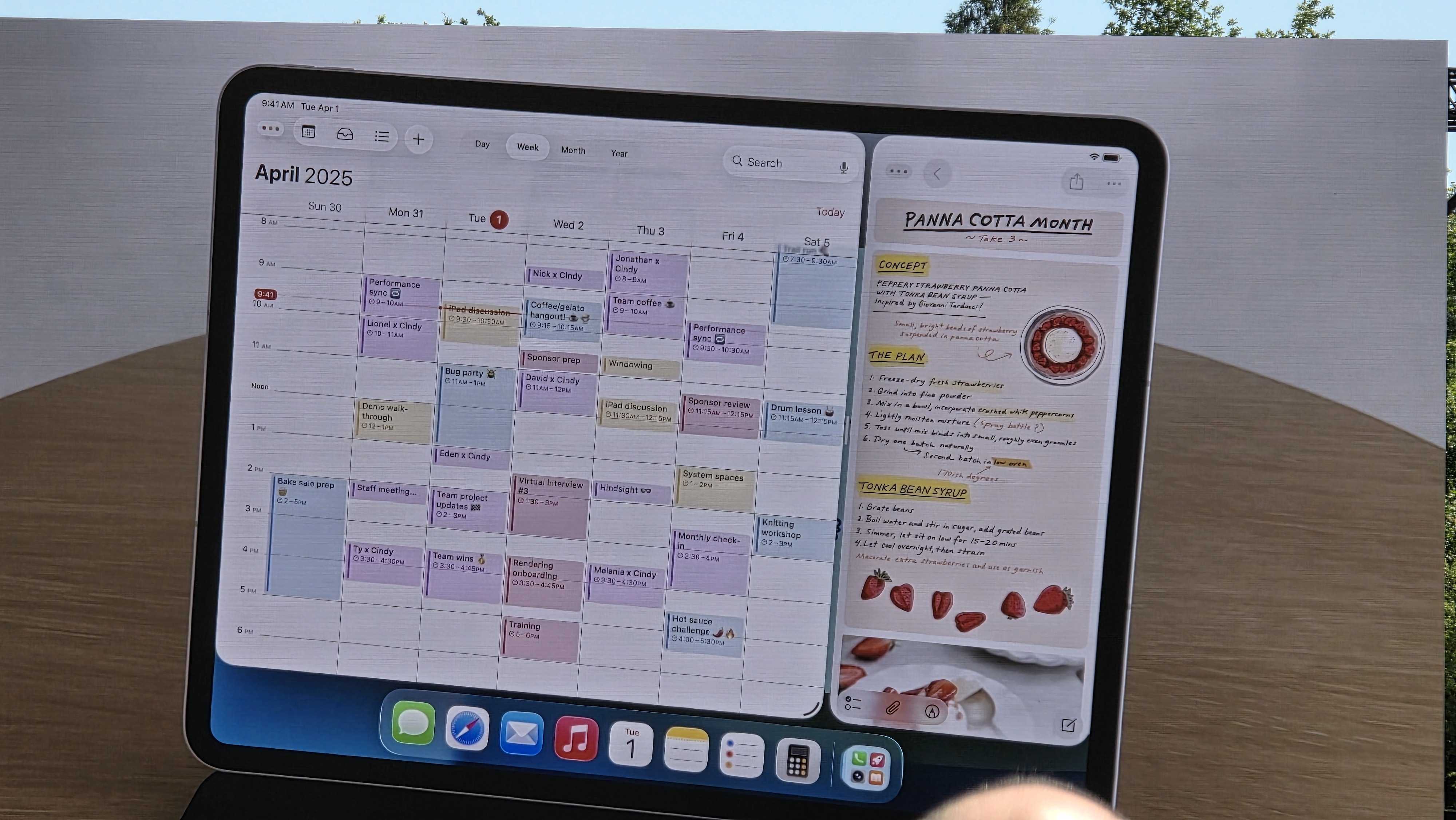 New iPadOS windows shown at WWDC 2025
