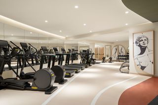 The gym at Cardo Roma