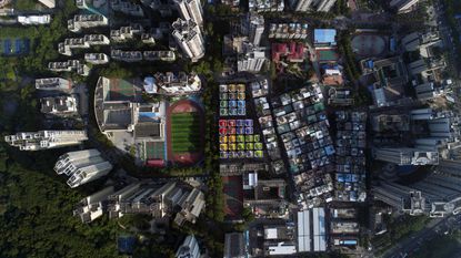 View of Shuiwei International Town.