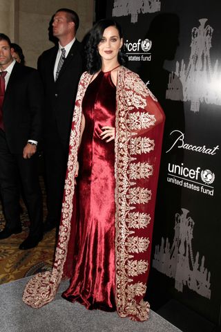 Katy Perry at the 9th Annual UNICEF Snowflake Ball