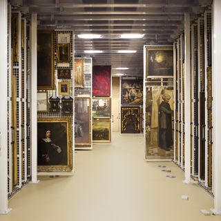 Royal Museum of Fine Arts Antwerp by KAAN Architecten art storage