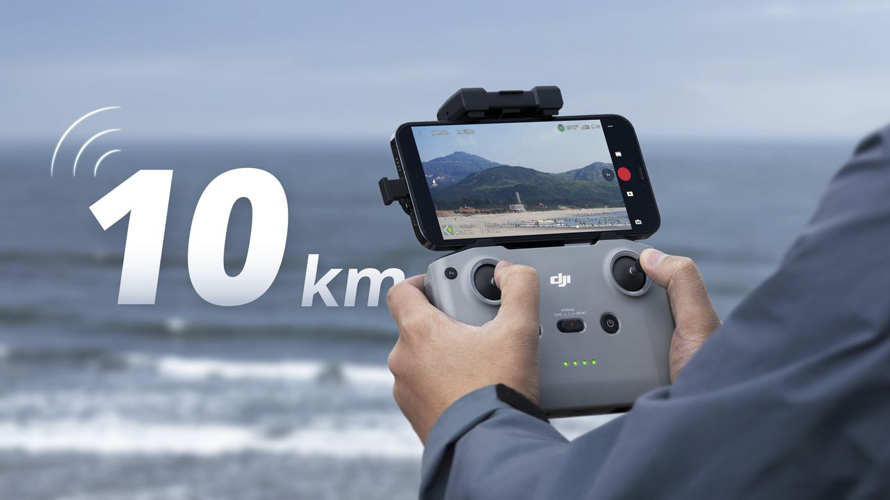 DJI Mini 4K controller with 10km range