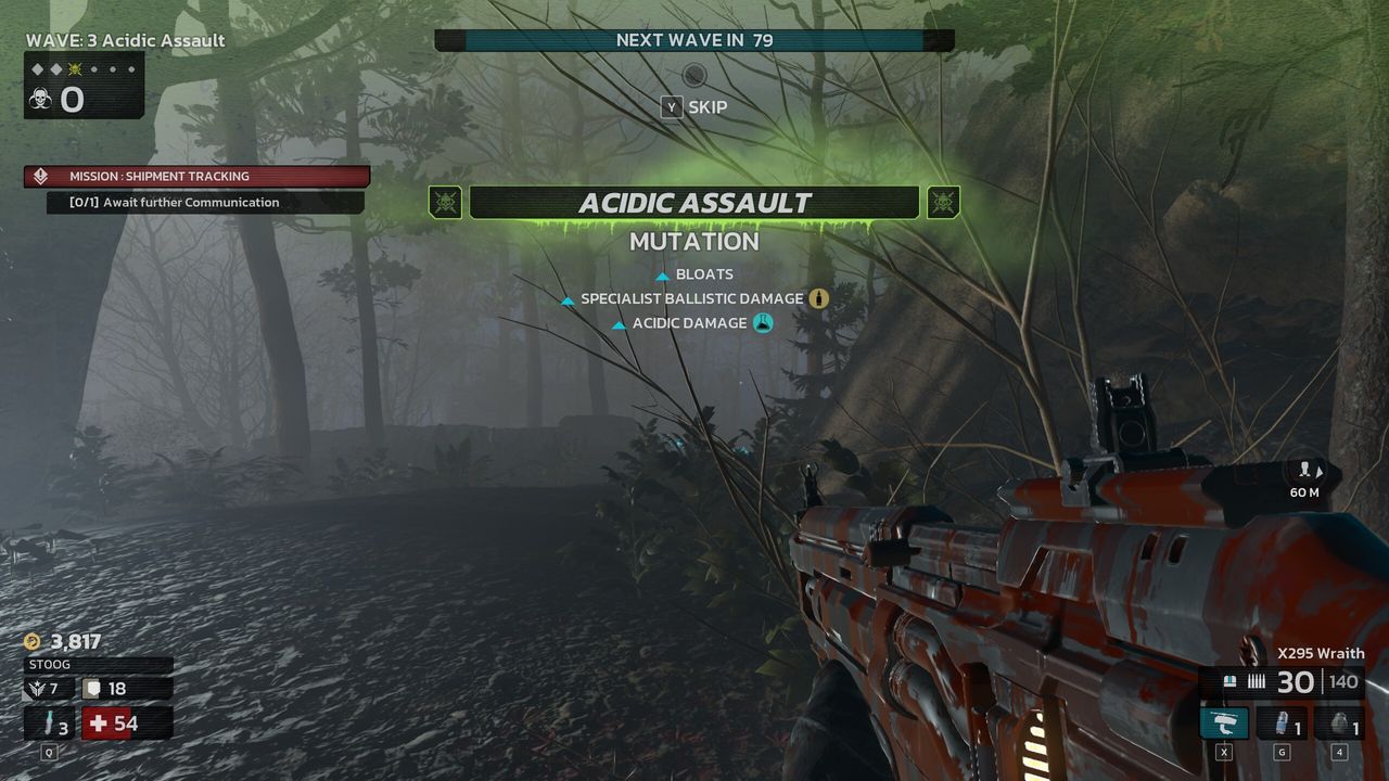 Gaining a mutated ability mid round