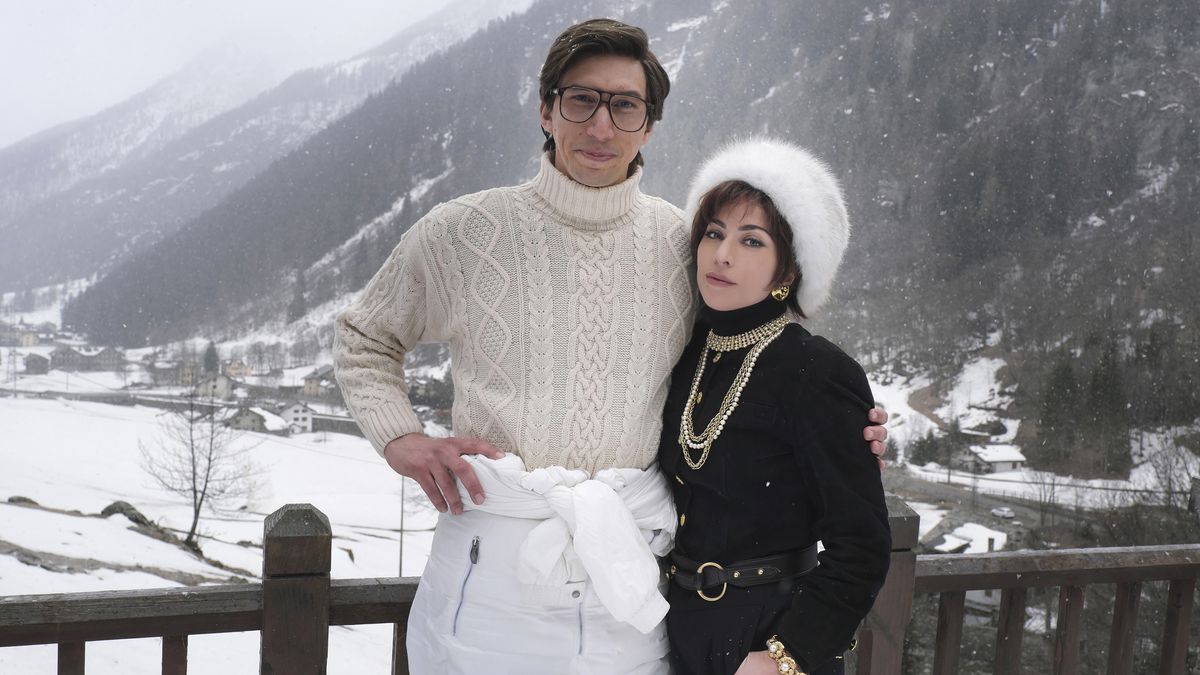 Adam Driver and Lady Gaga in &quot;House of Gucci.&quot;