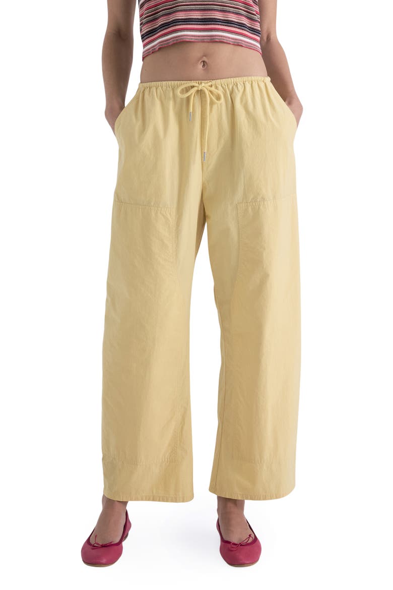 Theo Cotton Drawstring Pants