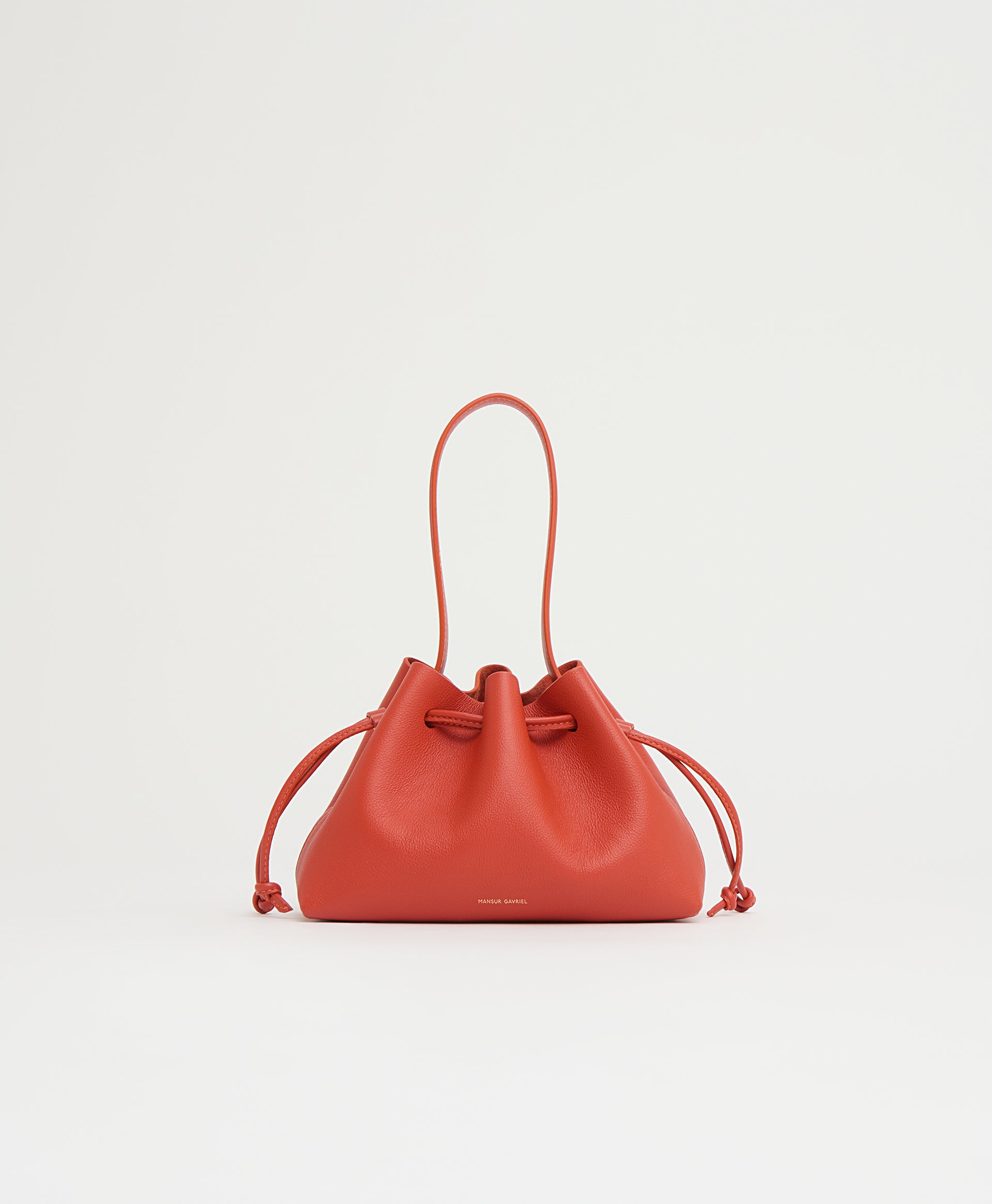 Drawstring Pouchette - Pomodoro