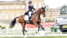 Ros Canter and Izilot DHI slotted into second in the CCI4*-L Blenheim Horse Trials dressage results on Friday.