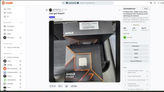 AMD Ryzen 9 9700X processors in retail boxes