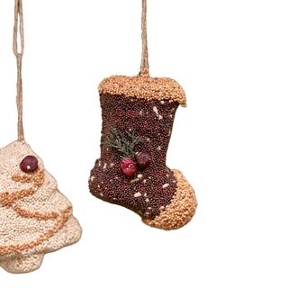 Bird Seed Festive Ornaments, Set of 3