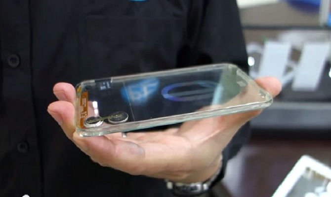 The Future Of Mobile Is Clear: Glass Smartphone Under Development ...