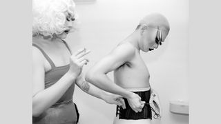 08. Drag queens attending a “Medusa Realness” event (Queer Party and RecordLabel), the first drag tour party after the Covid 19 lockdown. Chengdu, Sichuan, China 2023. From the series “The Rise of Queer Underground Party Culture in China”