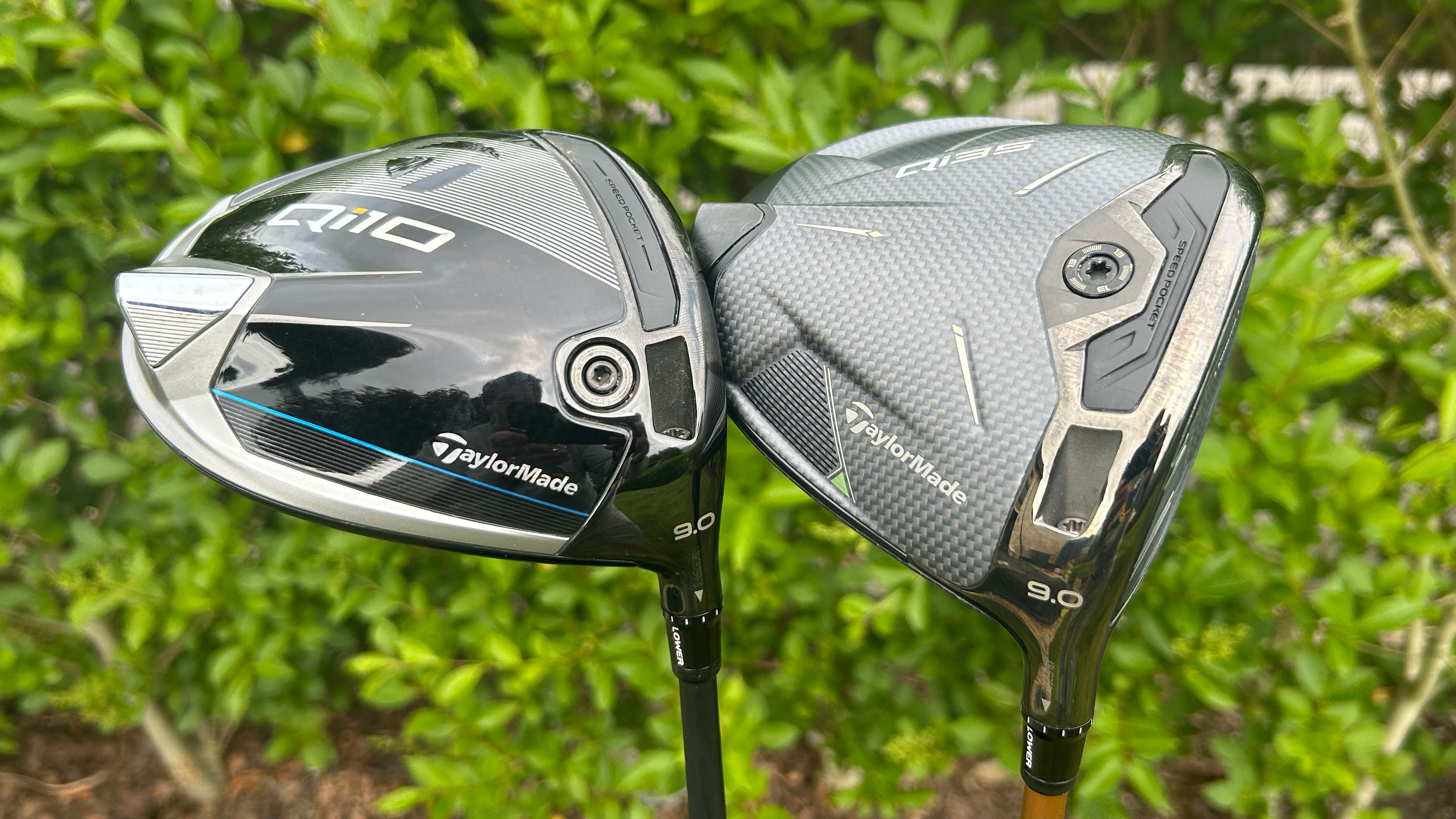Photo of two taylormade drivers
