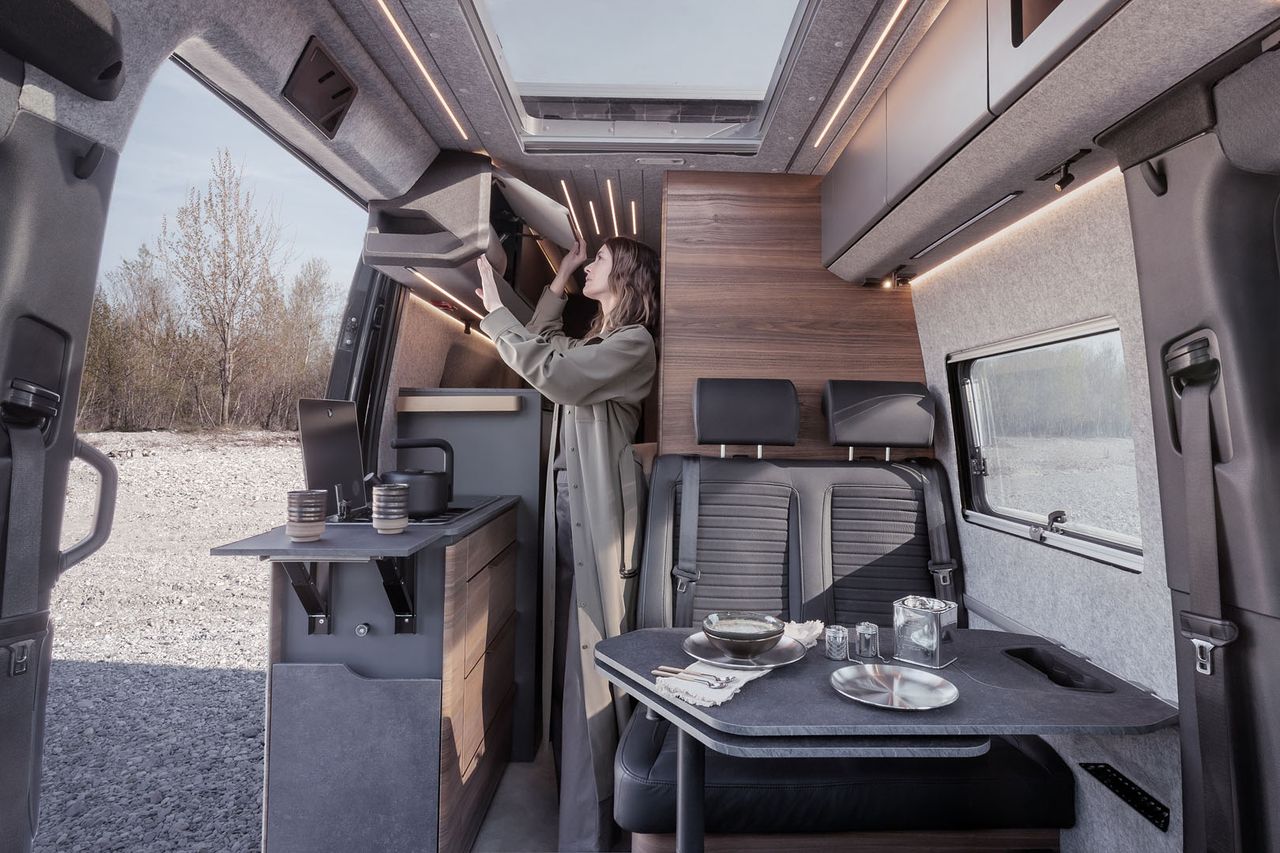 On board the Adria Supertwin 4x4