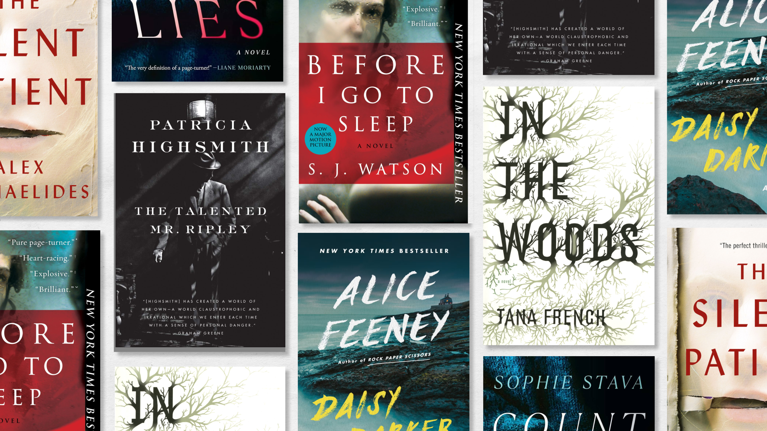 13 of the Best Psychological Thriller Books of All Time, From Patricia Highsmith to Gillian Flynn