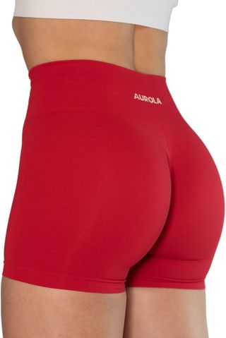 AUROLA, High Waist Gym Shorts