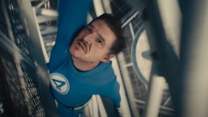 Pedro Pascal as Reed Richards/Mister Fantastic in The Fantastic Four: First Steps