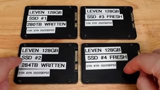 Long-term SSD durability tests