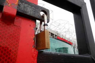 Old Trafford lockdown Man Utd Premier League