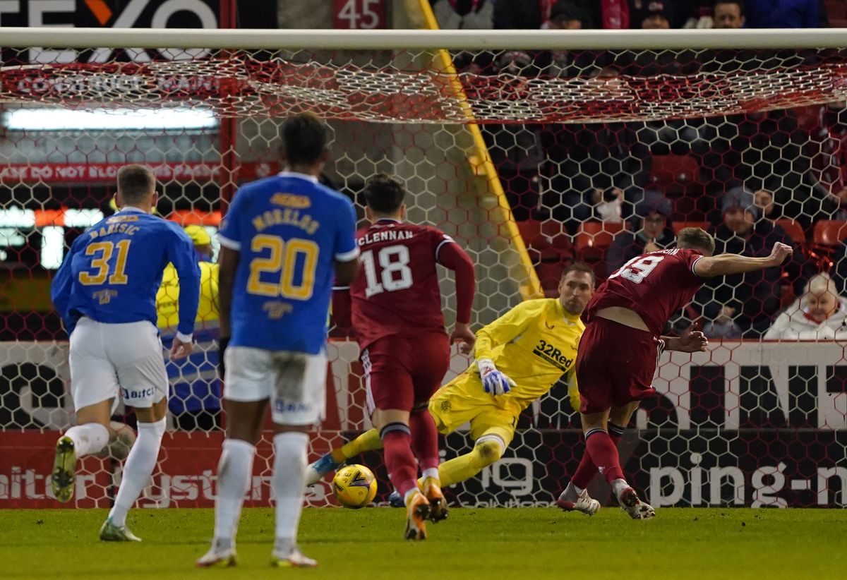 Aberdeen v Rangers – cinch Premiership – Pittodrie Stadium