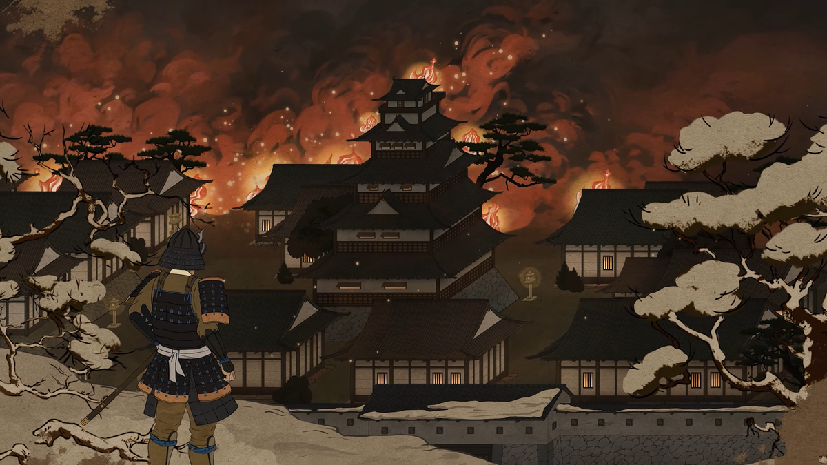 Shogun 2 woodblock art