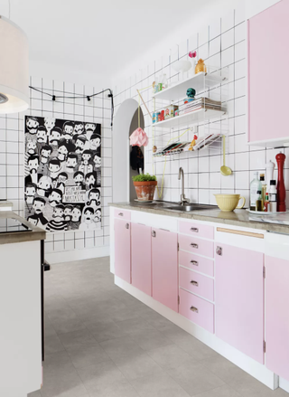 20 Picture-Perfect Pink Kitchen Ideas