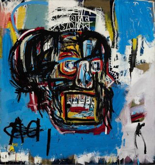 Basquiat's "Untitled" which Sotheby's sold for $110.5 million at auction