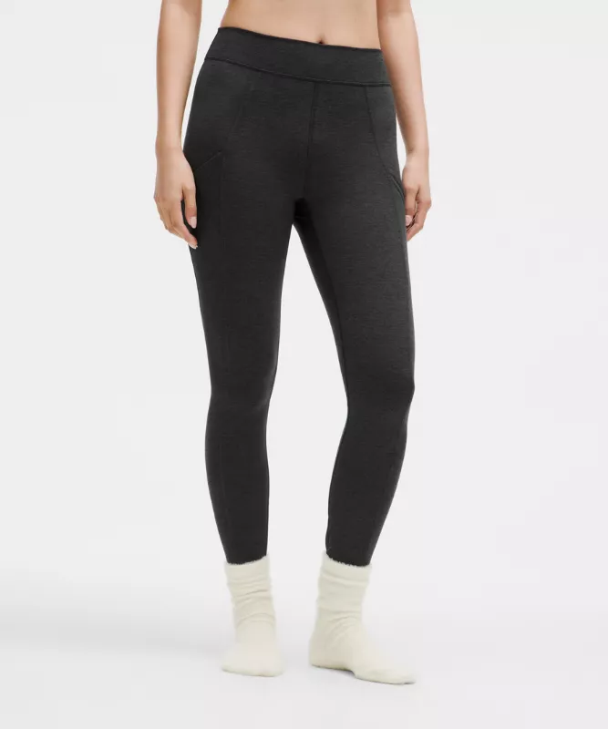 Softy Suedey High-Rise Tight 25&quot; - Black/black - 4