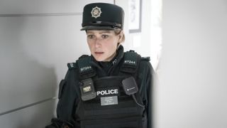Grace (Sian Brooke) in uniform in Blue Lights
