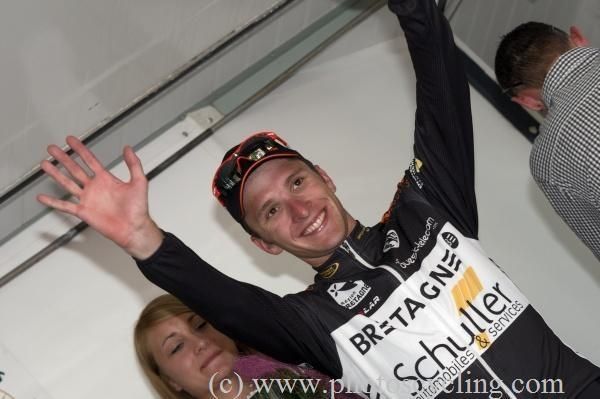 Laurent Pichon (Bretagne - Schuller) was a happy man on the podium.