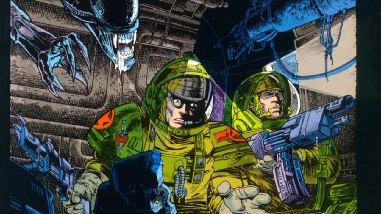 Image from Aliens: Outbreak comic