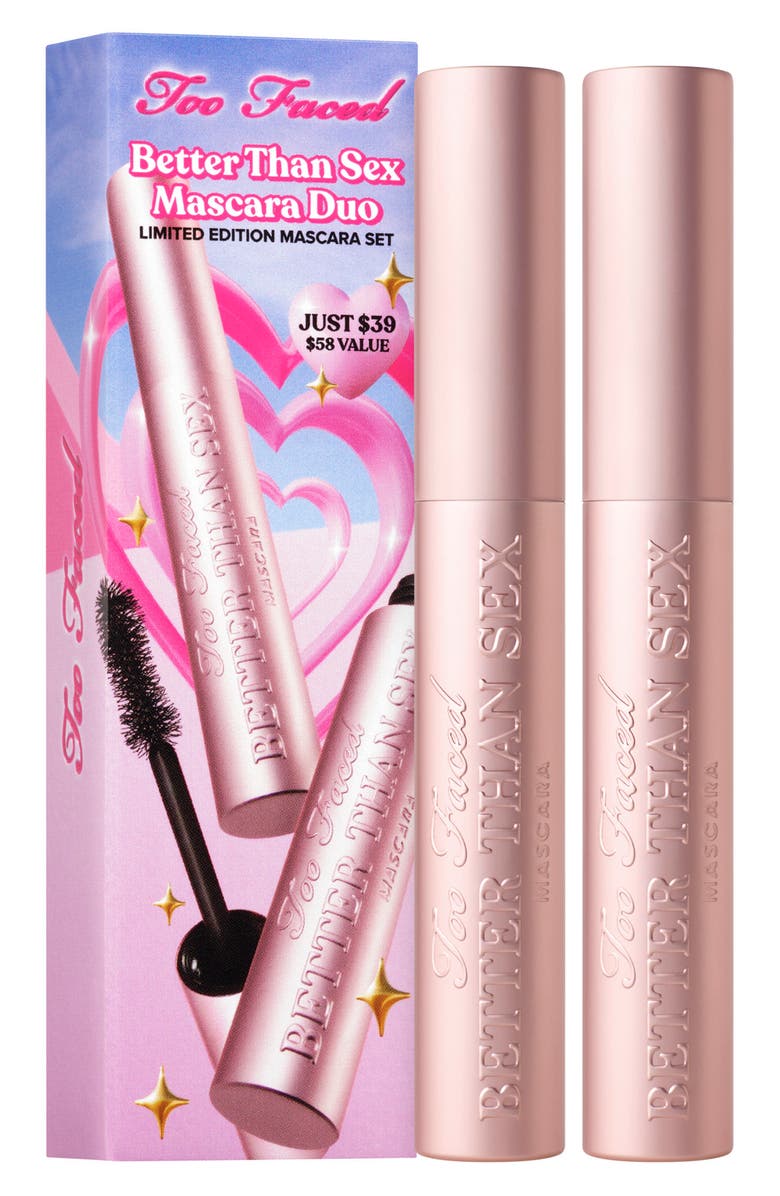 Better Than Sex Volumizing & Lengthening Mascara Duo $58 Value
