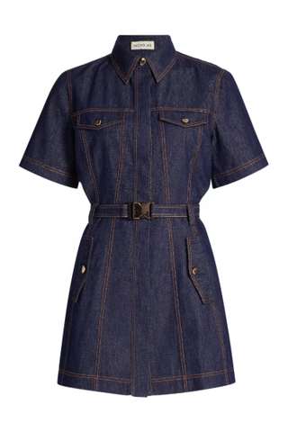 Nicholas the Label Safia Denim Utility Minidress 