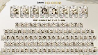 All EA Sports FC 24 Icon cards