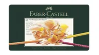 Product shot of some of the best coloured pencils, from Faber-Castell 
