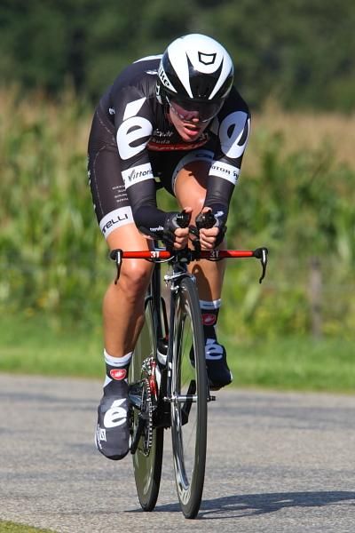 Another Cervelo Test Team rider in the top fifteen - Iris Slappendel.