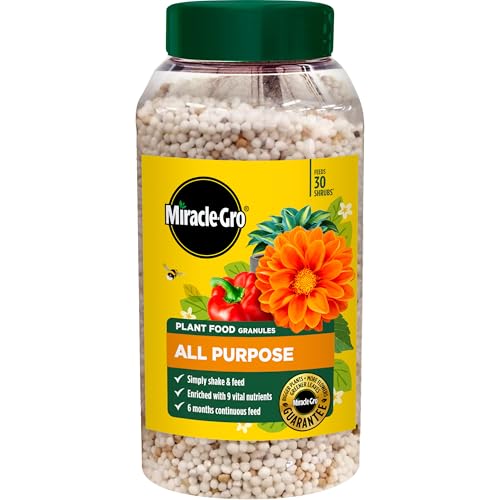 Miracle-Gro Continuous Release All Purpose Plant Food, 900g, White