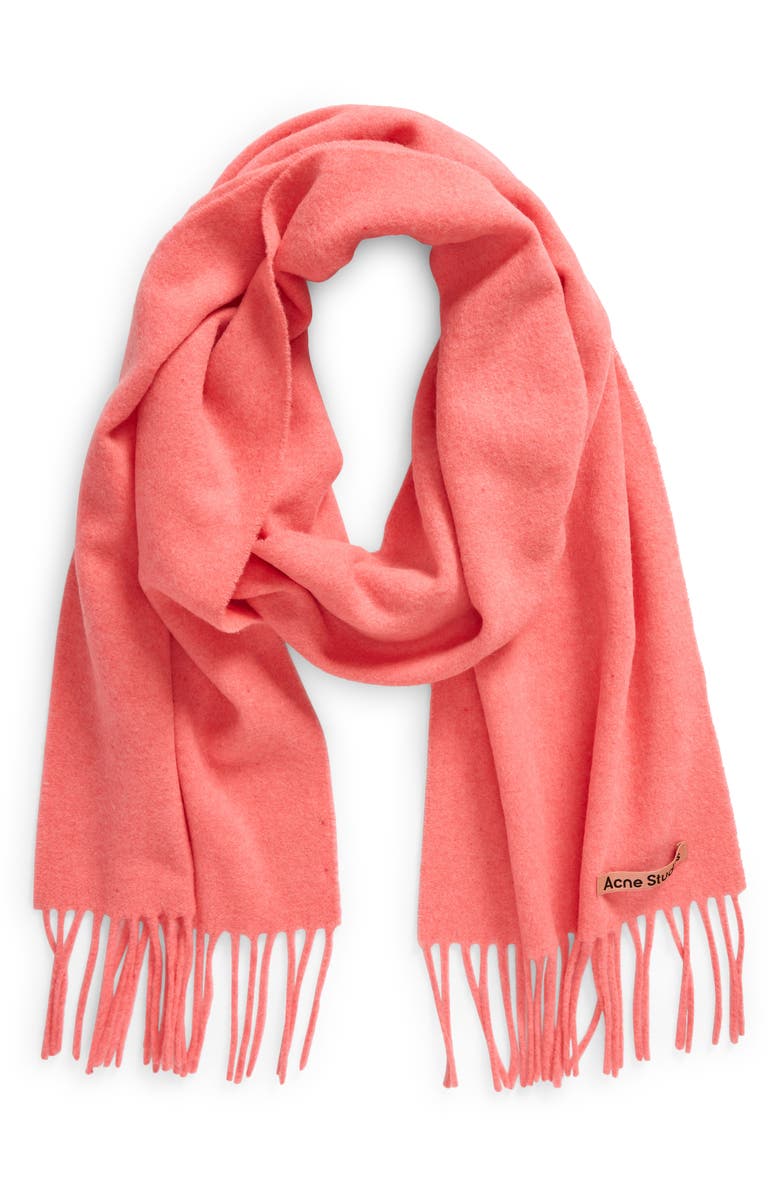 Canada Wool Fringe Scarf