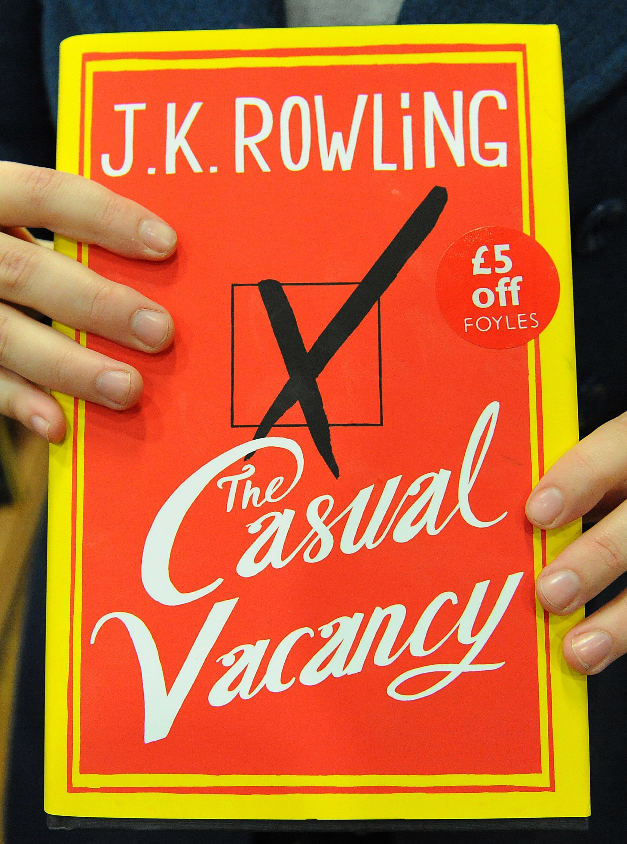 New Jk Rowling Novel The Casual Vacancy Hits Shelves Marie Claire Uk 0671