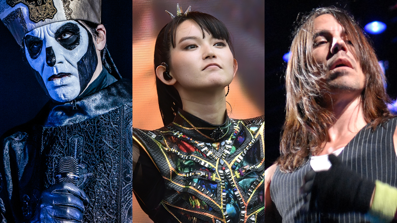 Ghost in 2017, Babymetal in 2024 and Red Hot Chili Peppers in 2024