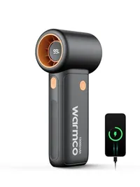 Warmco 10000mah Turbo Portable Handheld Fan Warmco 10000mah Turbo Portable Handheld Fan