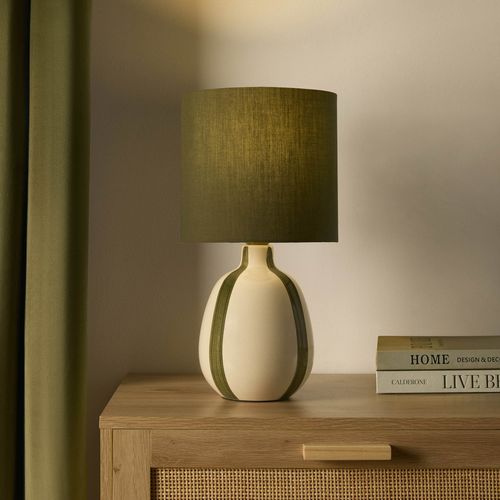 Cassie Striped Table Lamp
