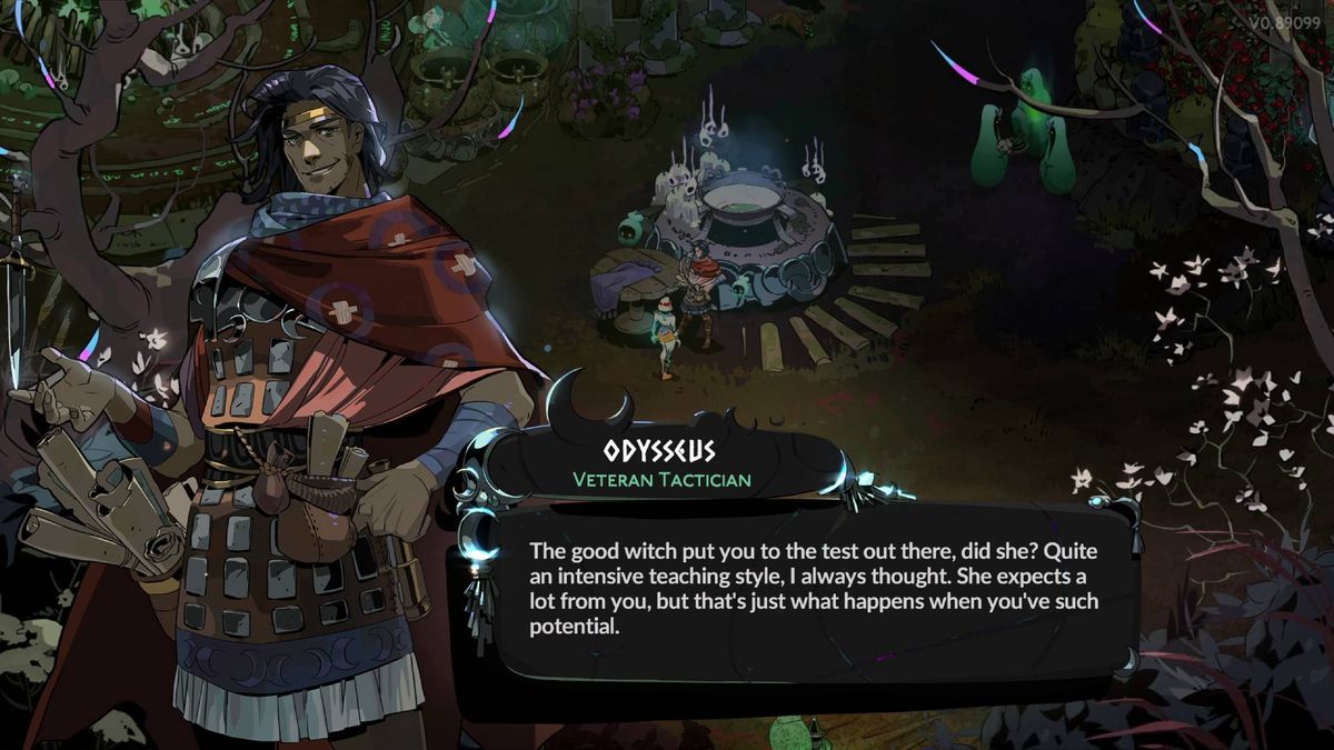Hades 2 characters Odysseus