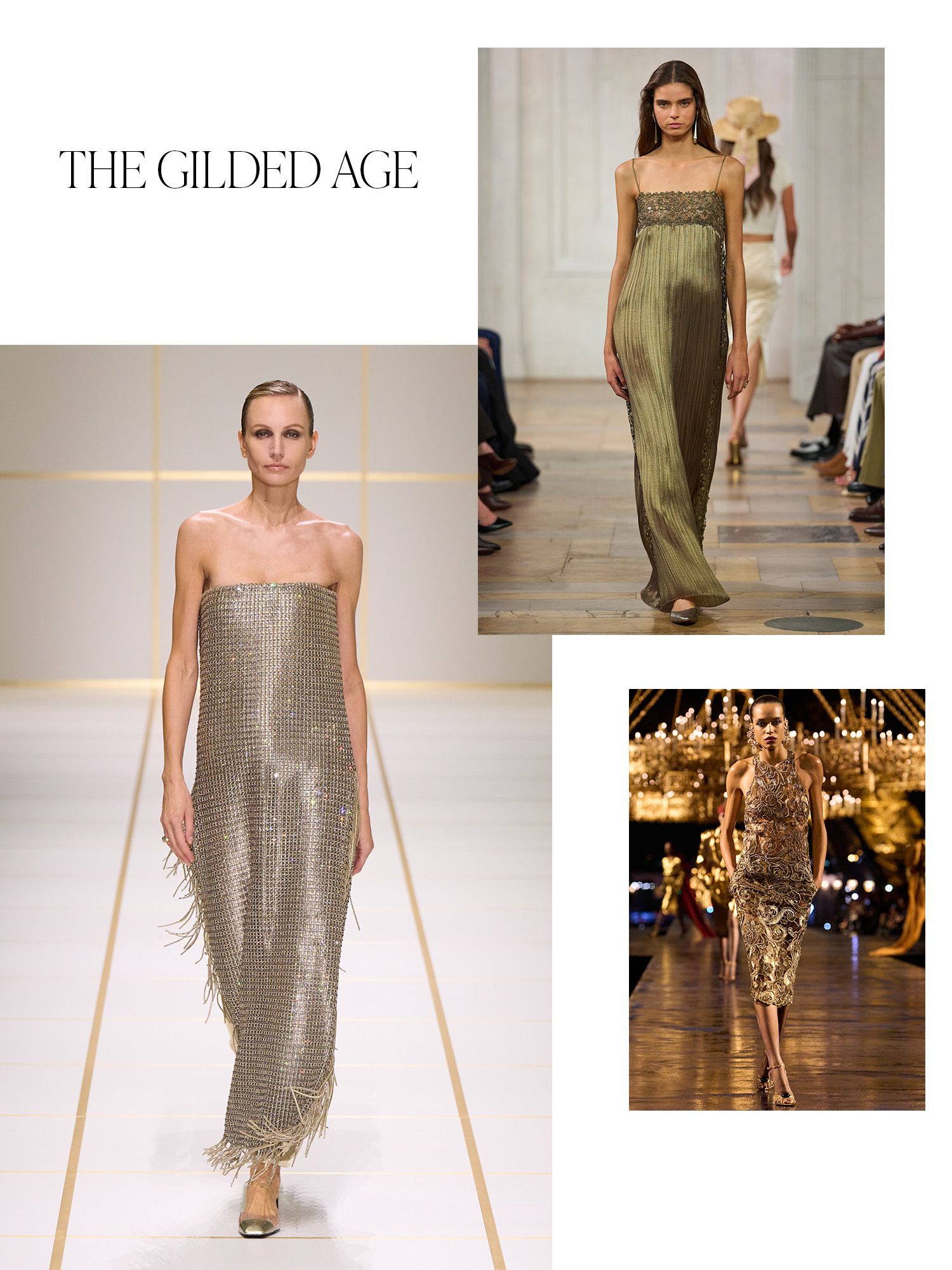 Dress trends on the spring/summer 2027 runways.
