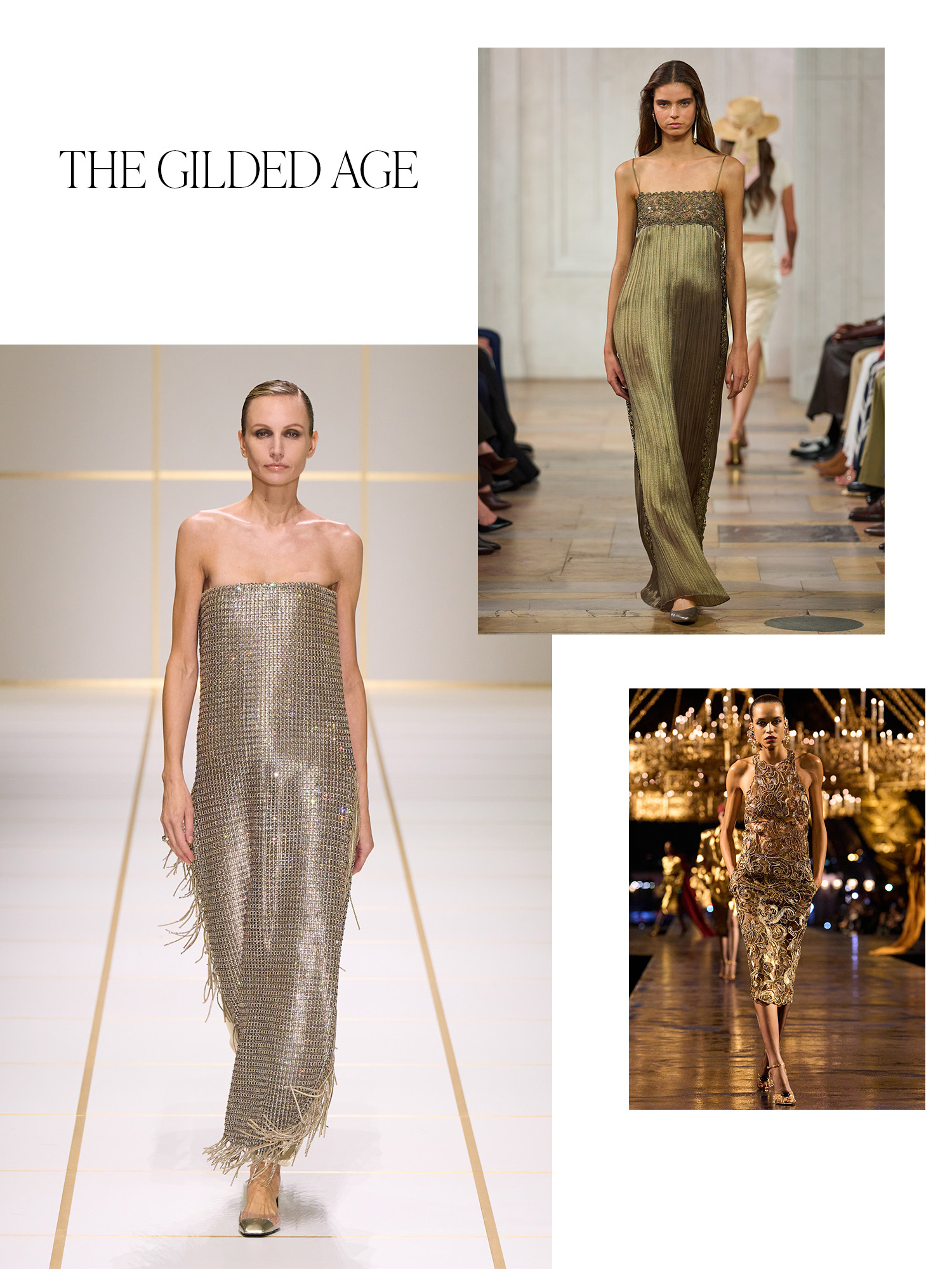 Dress trends on the spring/summer 2027 runways.