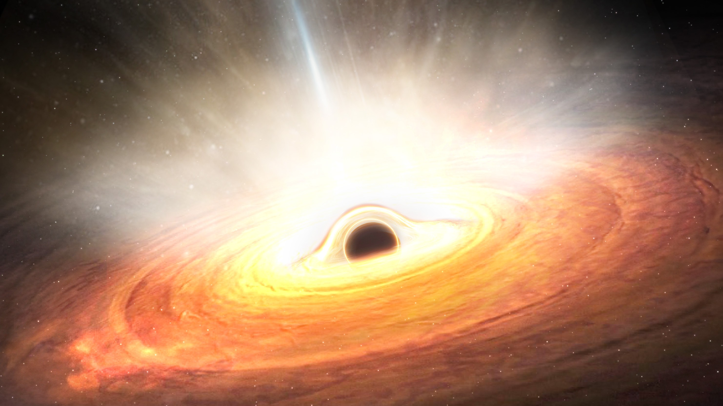 Star-killing 'black hole wind' spotted in a distant galaxy could explain a  major mystery at the Milky Way's center | Live Science
