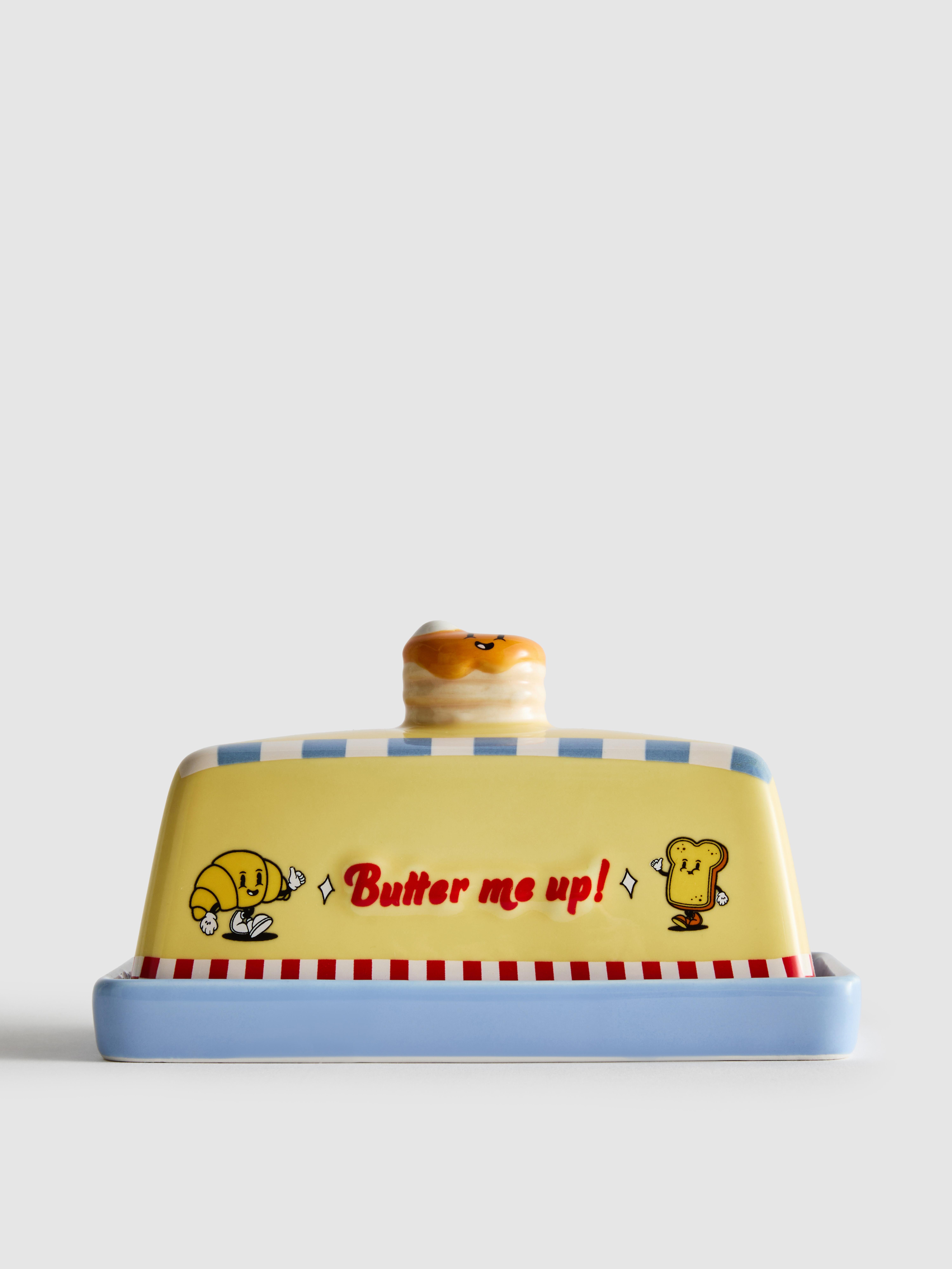 Butter Me Up Ceramic Butter Dish